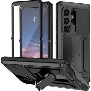 For Samsung Galaxy S24 Ultra S23 Heavy Duty Military Screen Protector Case